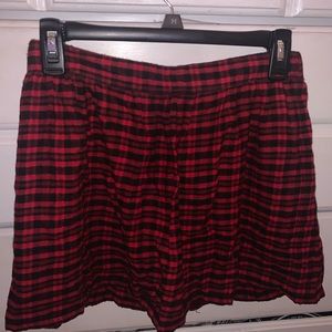 forever 21 plaid skirt